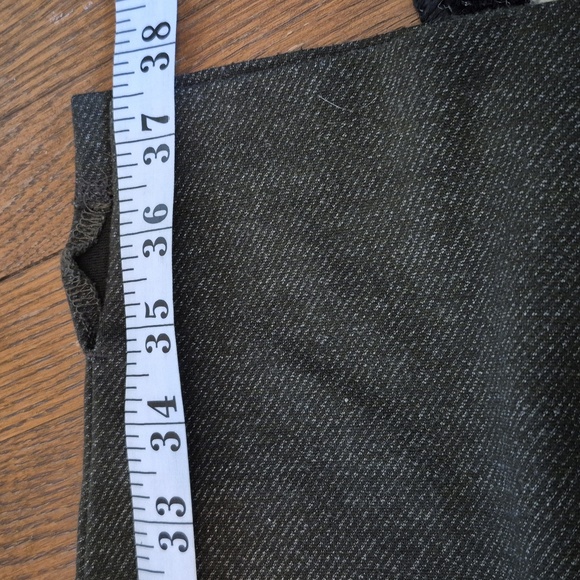 Women's Dark Green Drawstring Pants - Picture 6 of 6